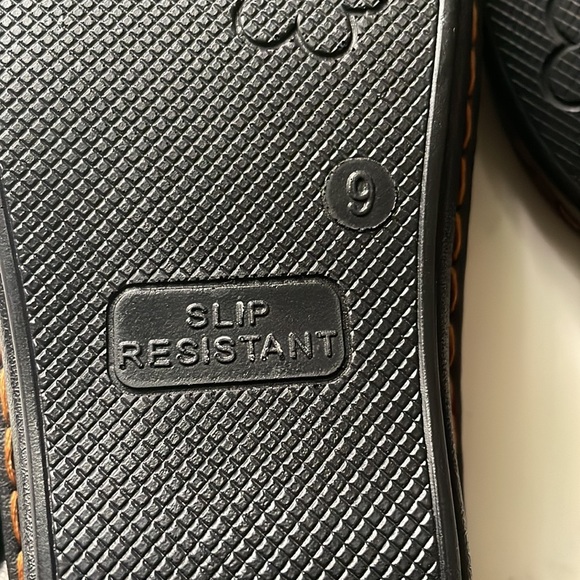 New Savvy Nurse Mary Jane Shoes Clogs Houndstooth - Picture 6 of 10